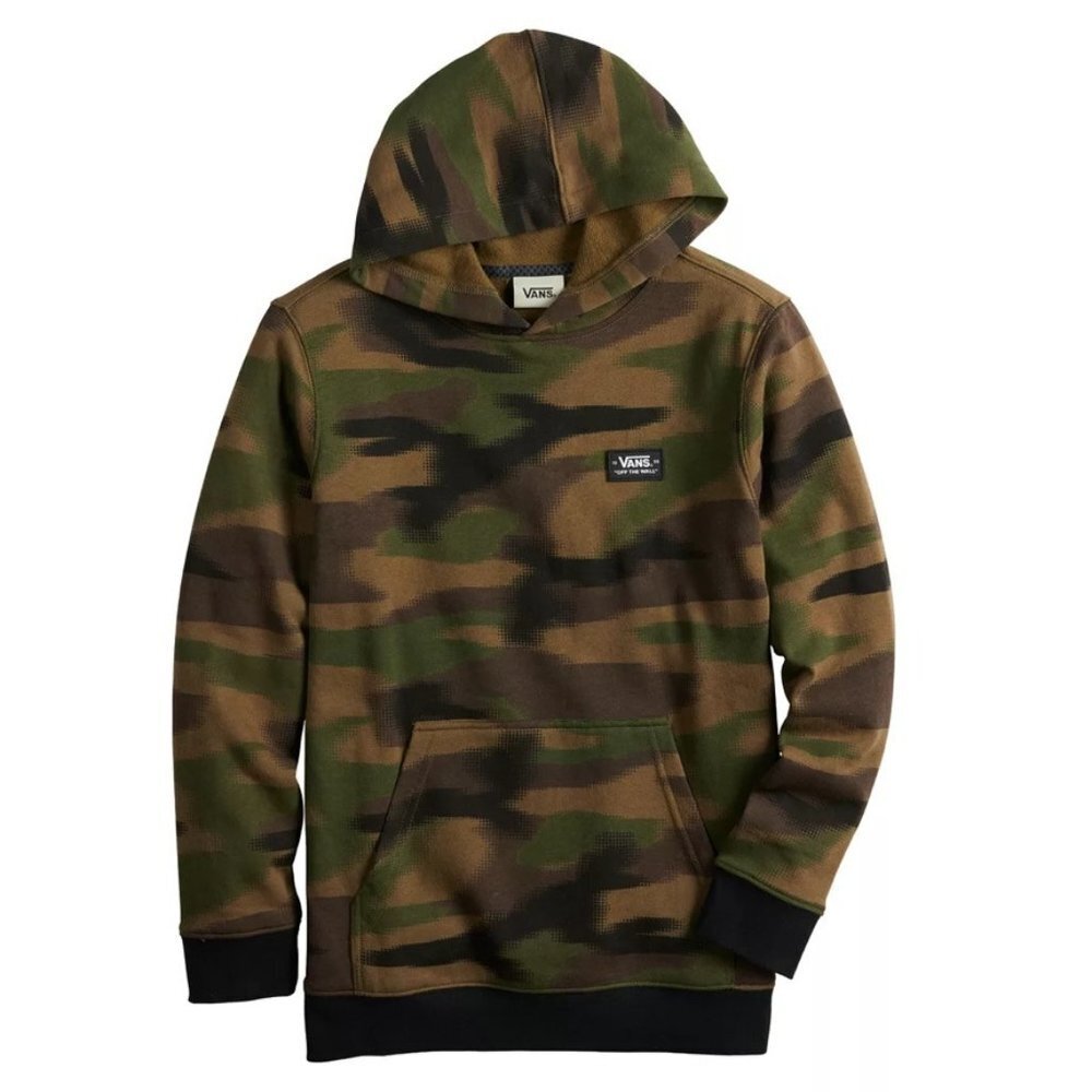 NEW - VANS - Camo Hoodie - Size 16